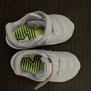 Size 5 Grey and Pink Nike